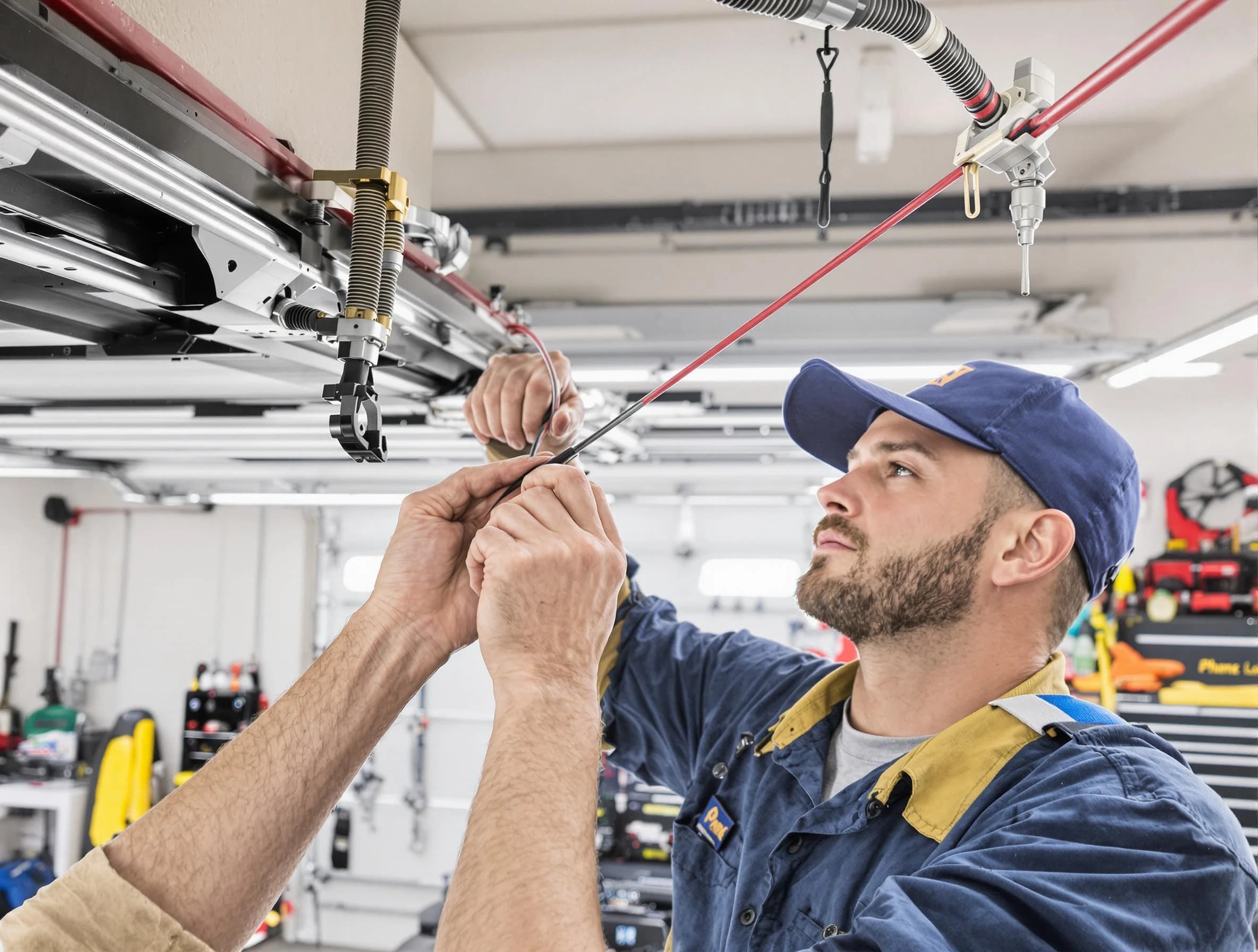 Garage Door Cable Repair in Edison