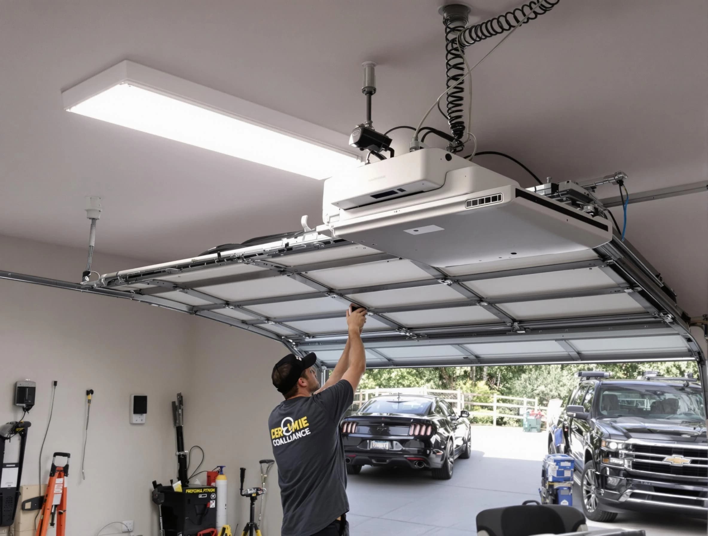 Garage Door Opener Installation in Edison